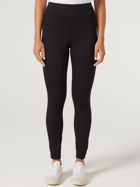 Tessa Panel Skinny Jean, Black, hi-res