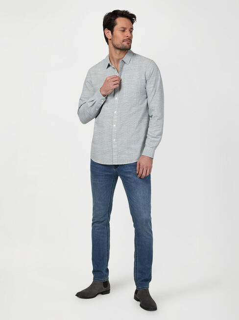 LS Max Check Shirt, Green, hi-res