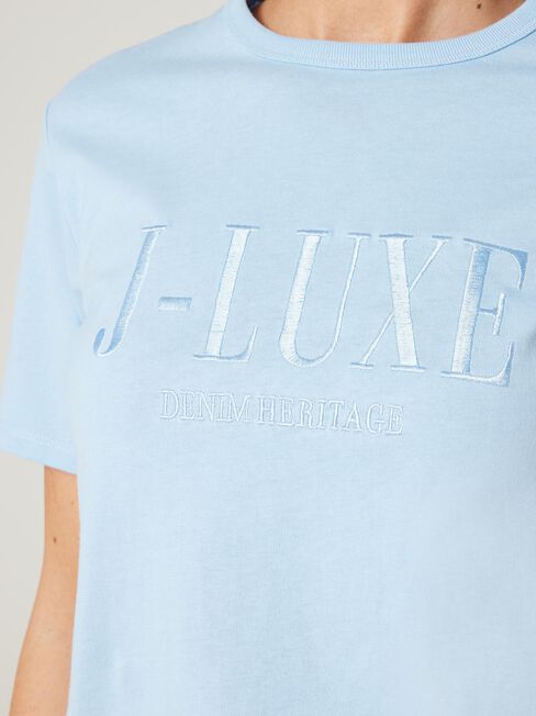 J-Luxe T-Shirt, Cornflour, hi-res