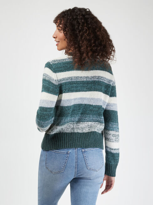 Nala Space Dye Knit, Green, hi-res