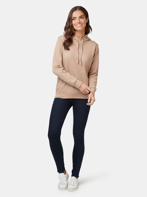 Rylee Hooded Sweat, Brown, hi-res