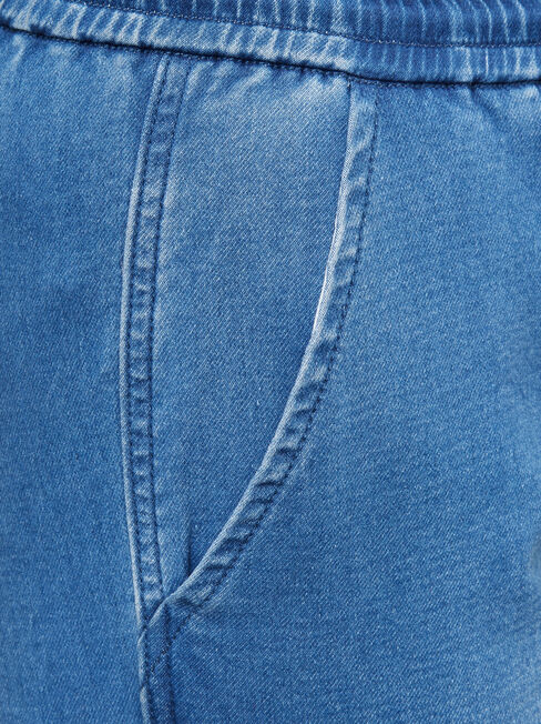 Amy Luxe Lounge Jogger Light Indigo, Mid Indigo, hi-res