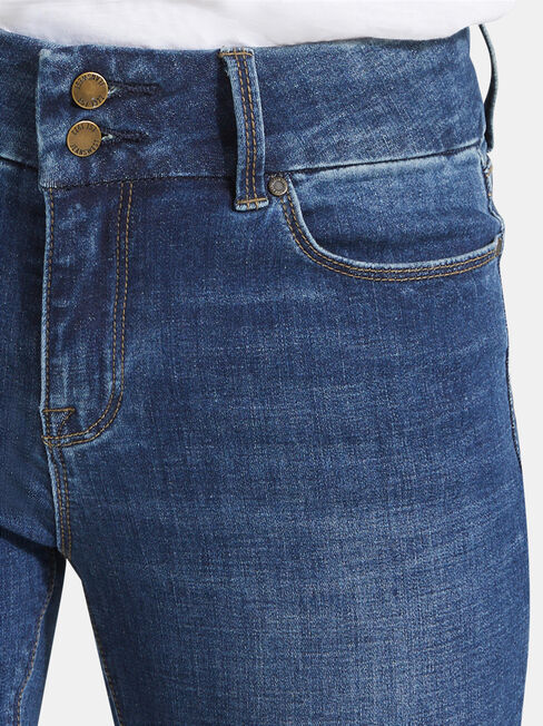 Hip Hugger Skinny Jeans Mid Vintage, Mid Indigo, hi-res