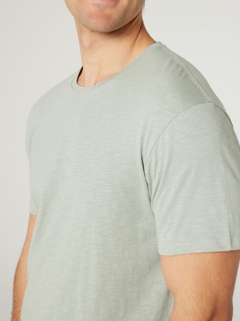 SS Pablo Slub Basic Tee, Aloe, hi-res