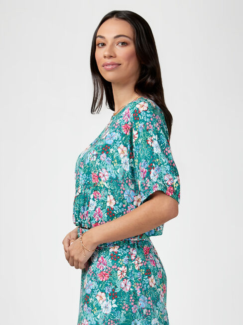 Lily Top, Green, hi-res