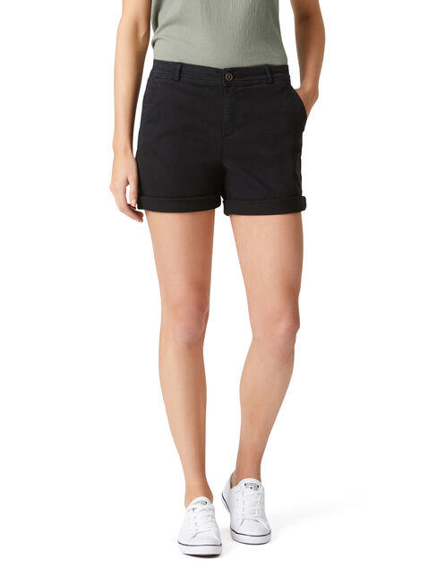 Julia Chino Short, Black, hi-res