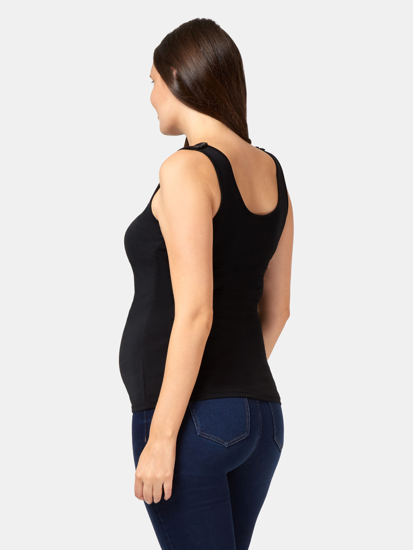 Post Maternity Cotton Nursing Tank Jeanswest