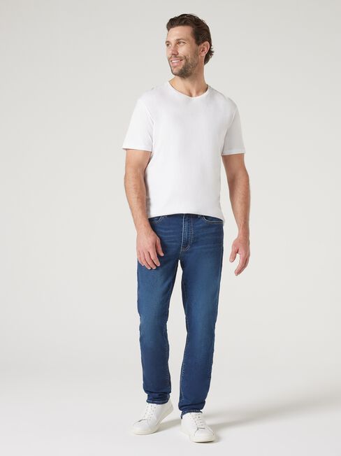 Slim Tapered Knit Jeans
