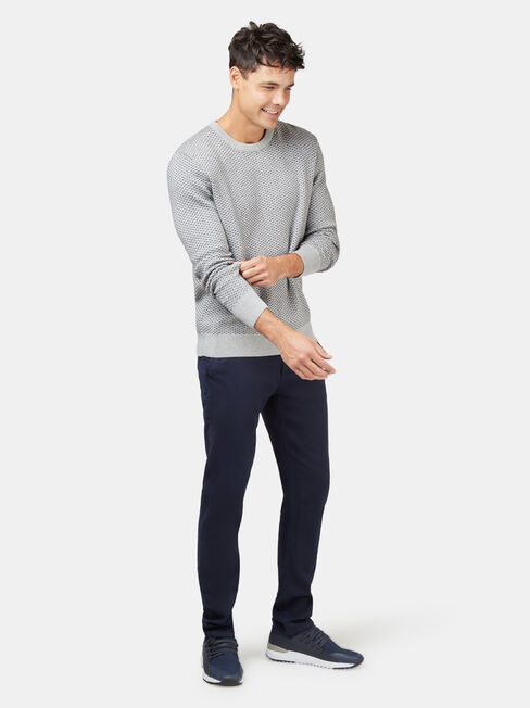 Bailey Crew Neck Knit, Grey, hi-res