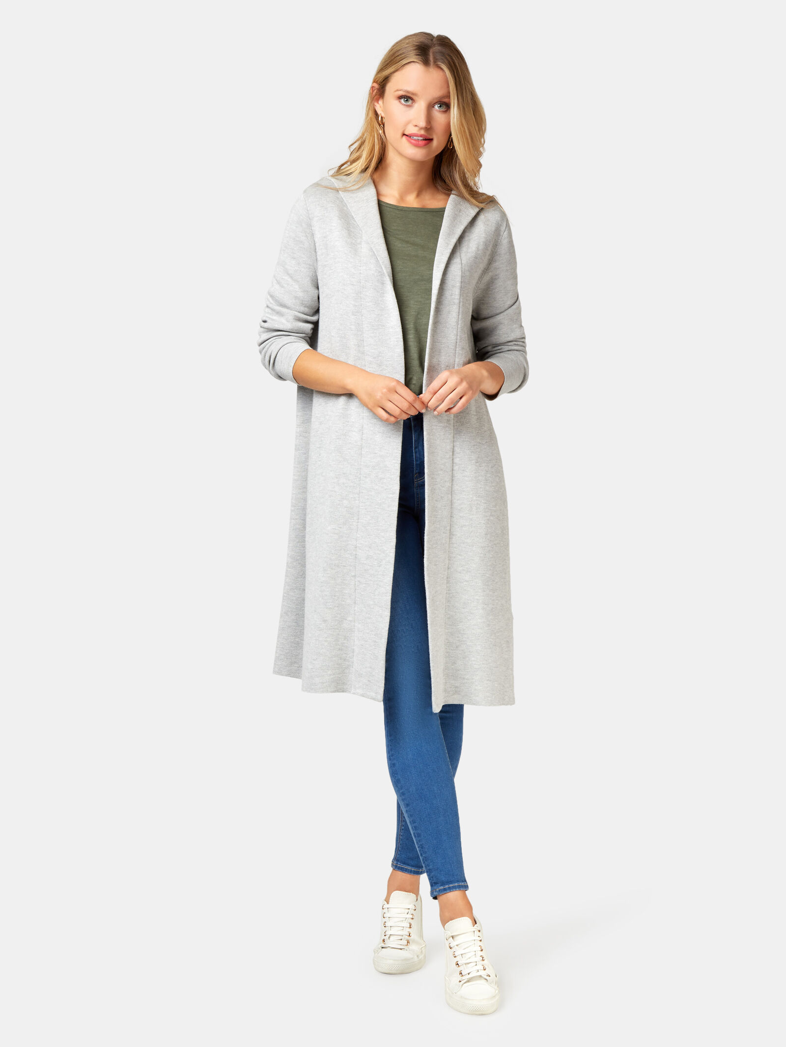 Gray coatigan cheap