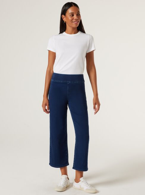 Tessa Wide Leg Crop Jeans