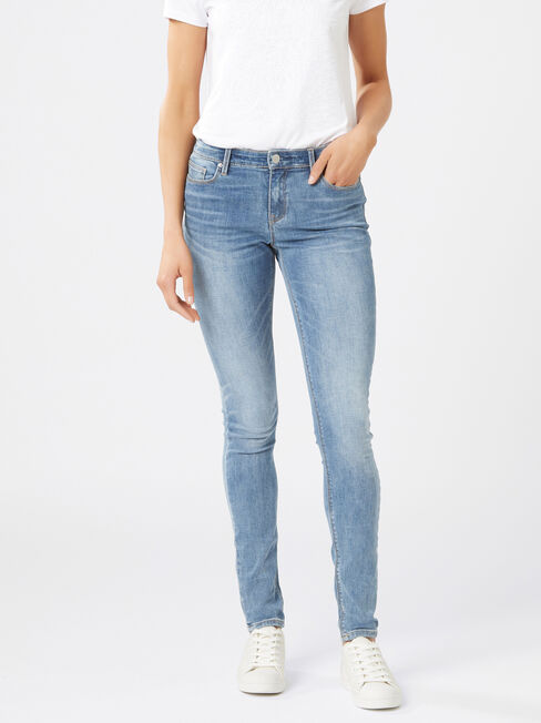 Skinny jeans Soft Vintage, Light Indigo, hi-res