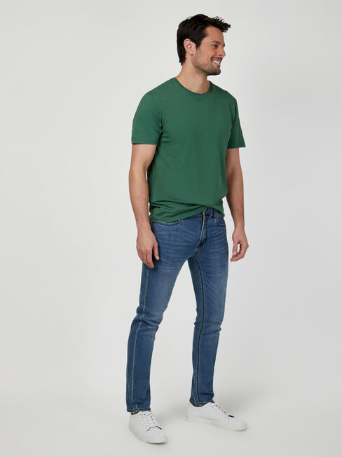 SS Pablo Slub Basic Tee | Jeanswest