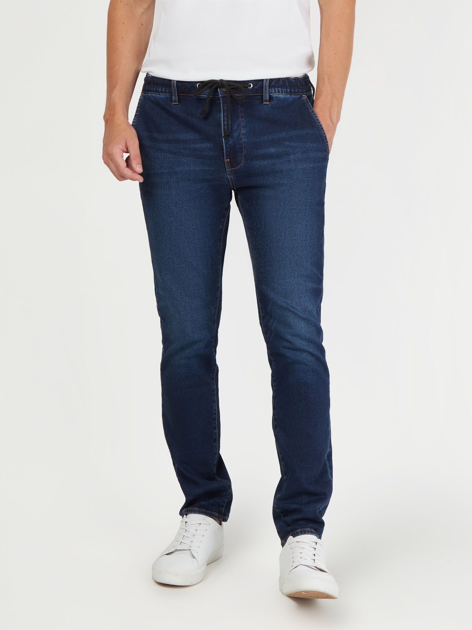 Kash Knit Denim Jogger Pant