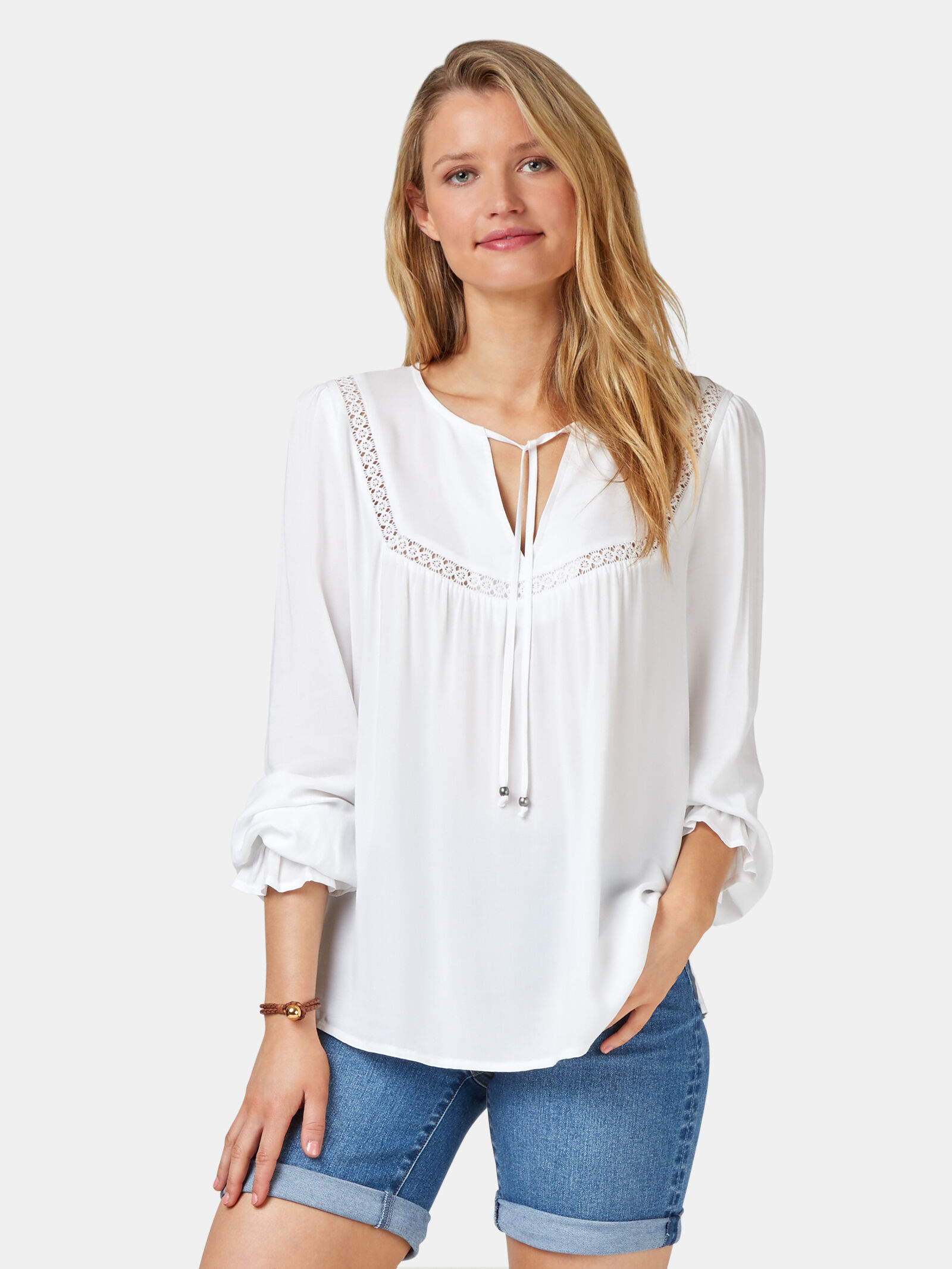 Kinsly Peasant Blouse Jeanswest