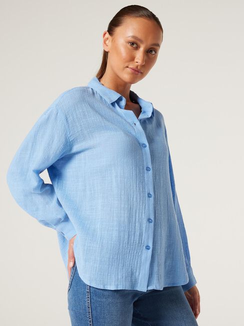 Cara Cheesecloth Shirt | Jeanswest