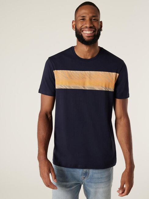 SS Felix Print Crew Tee, Ink, hi-res