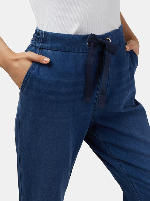 Denim Joggers, Vintage Wash, hi-res