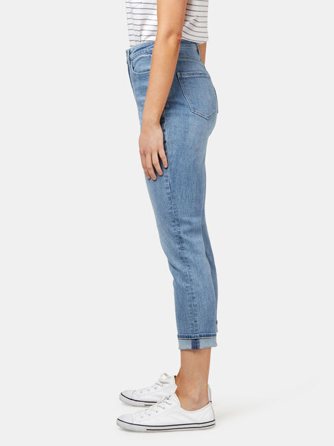 Ava Mom Jean, Light Indigo, hi-res
