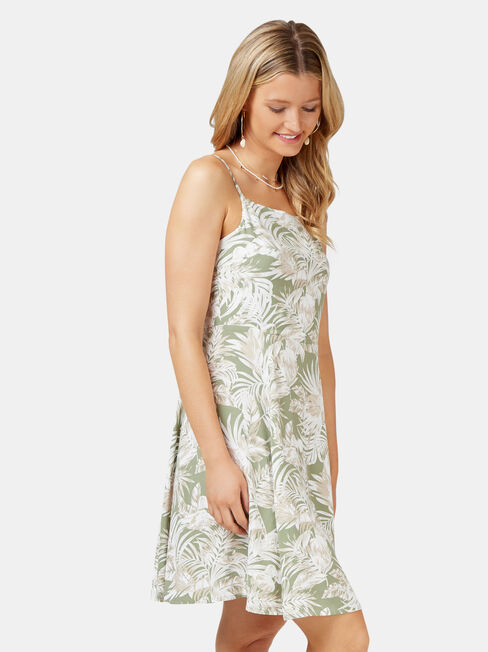 Eden Cami Dress, Green, hi-res