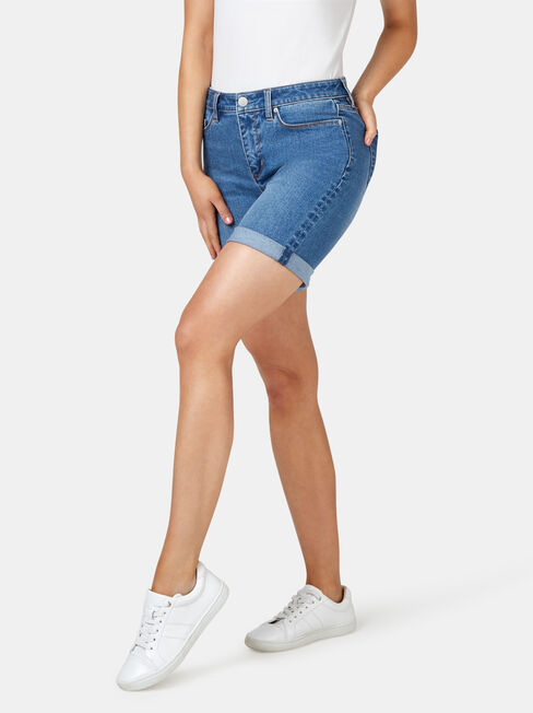 Sophia Bermuda Short Light Vintage, Blue, hi-res