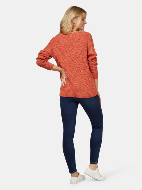 Juliette Pullover, Orange, hi-res