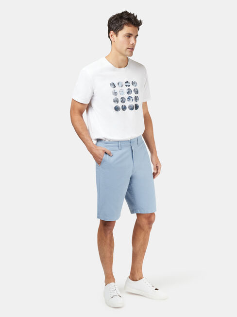 Hayden Textured Chino Short, Light Indigo, hi-res