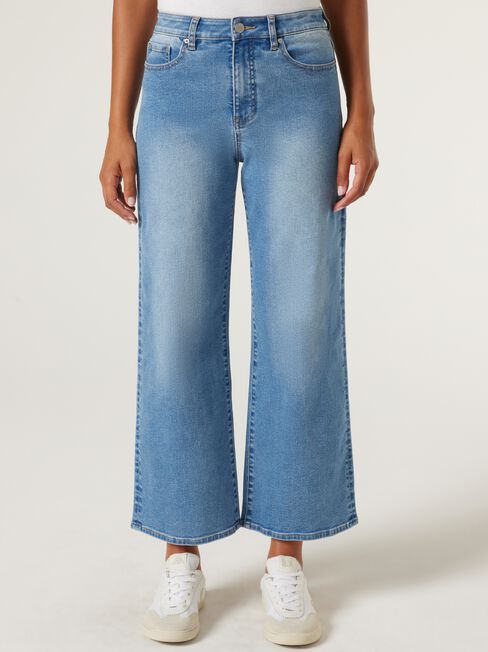 High Straight Relaxed Jeans, Vintage Indigo, hi-res