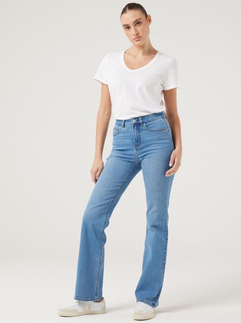 Daisy Bootcut Jeans, Mid Vintage, hi-res