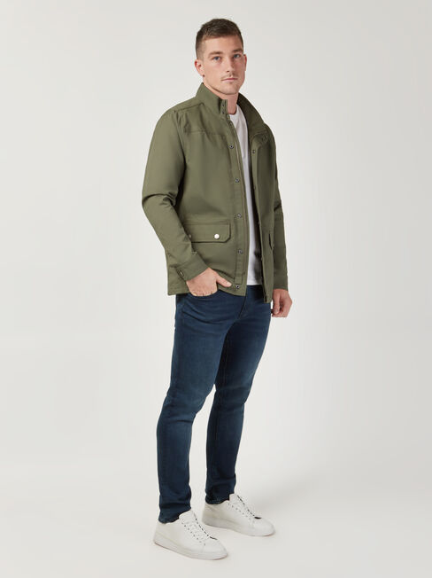 Orson Utility Jacket, Green, hi-res