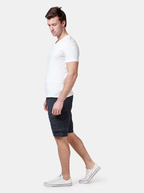 Hendrix Cargo Short, Black, hi-res