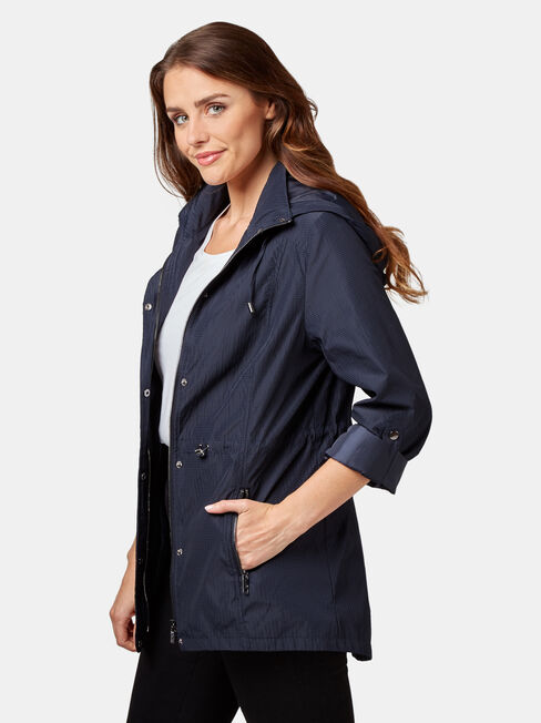 Kate Water Resistant Jacket, Blue, hi-res
