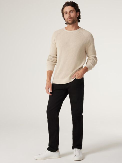 Jack Textured Raglan Knit