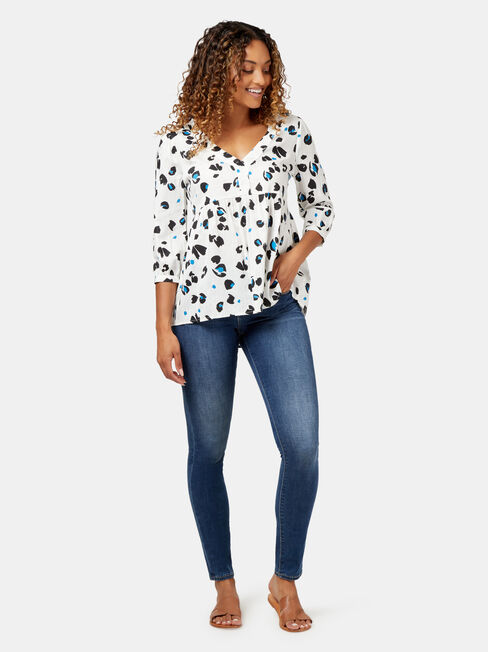 Angie Top, White, hi-res