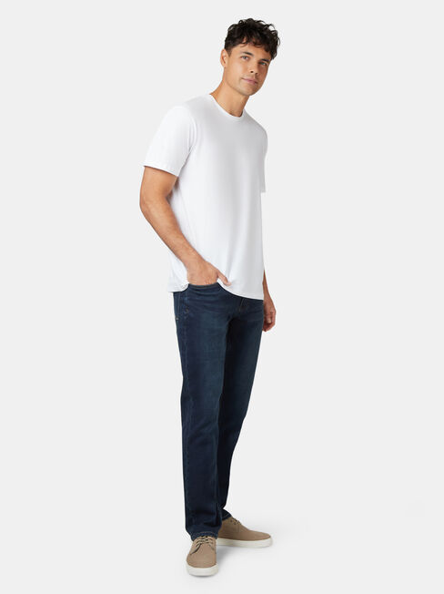 SS Basic Tee, White, hi-res