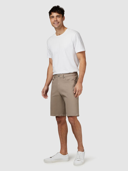 Milton 5 Pocket Short, Brown, hi-res