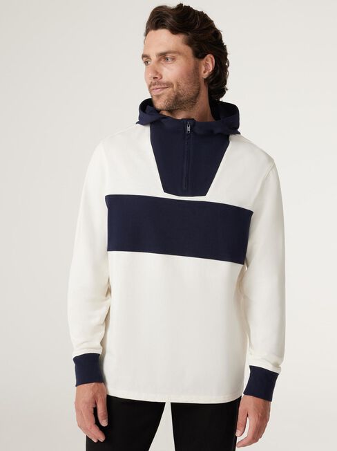 LS Morrison Hooded Henley Top