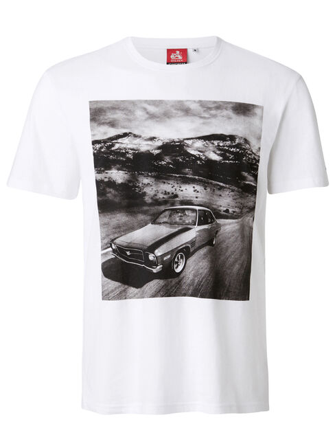 SS Holden 3 Crew Tee, White, hi-res