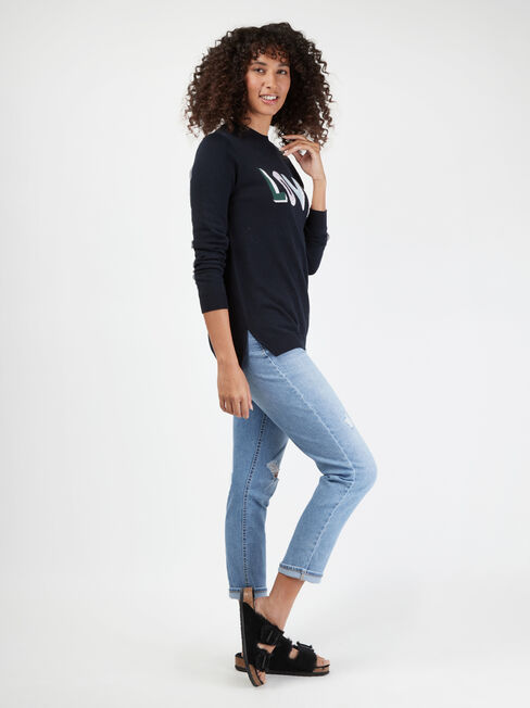 Danica Love Knit, Blue, hi-res