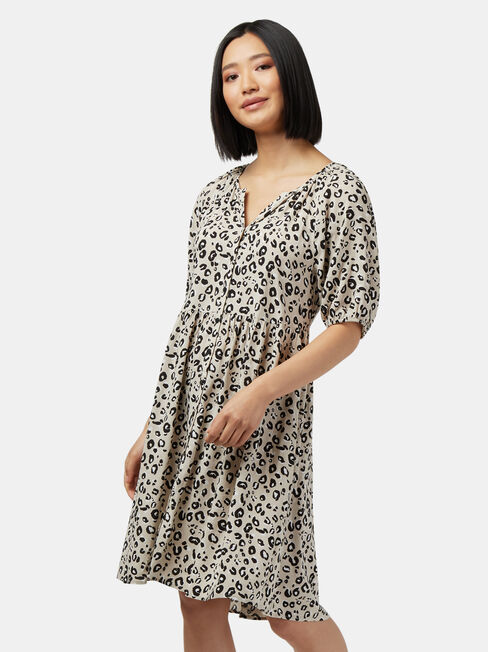 Buy Sadie Button Front Dress - multi Online | Jeanswest image.