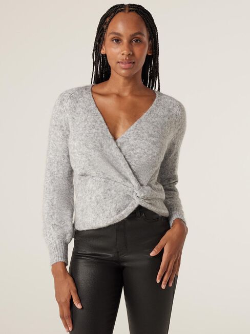 Tori Twist Front Knit