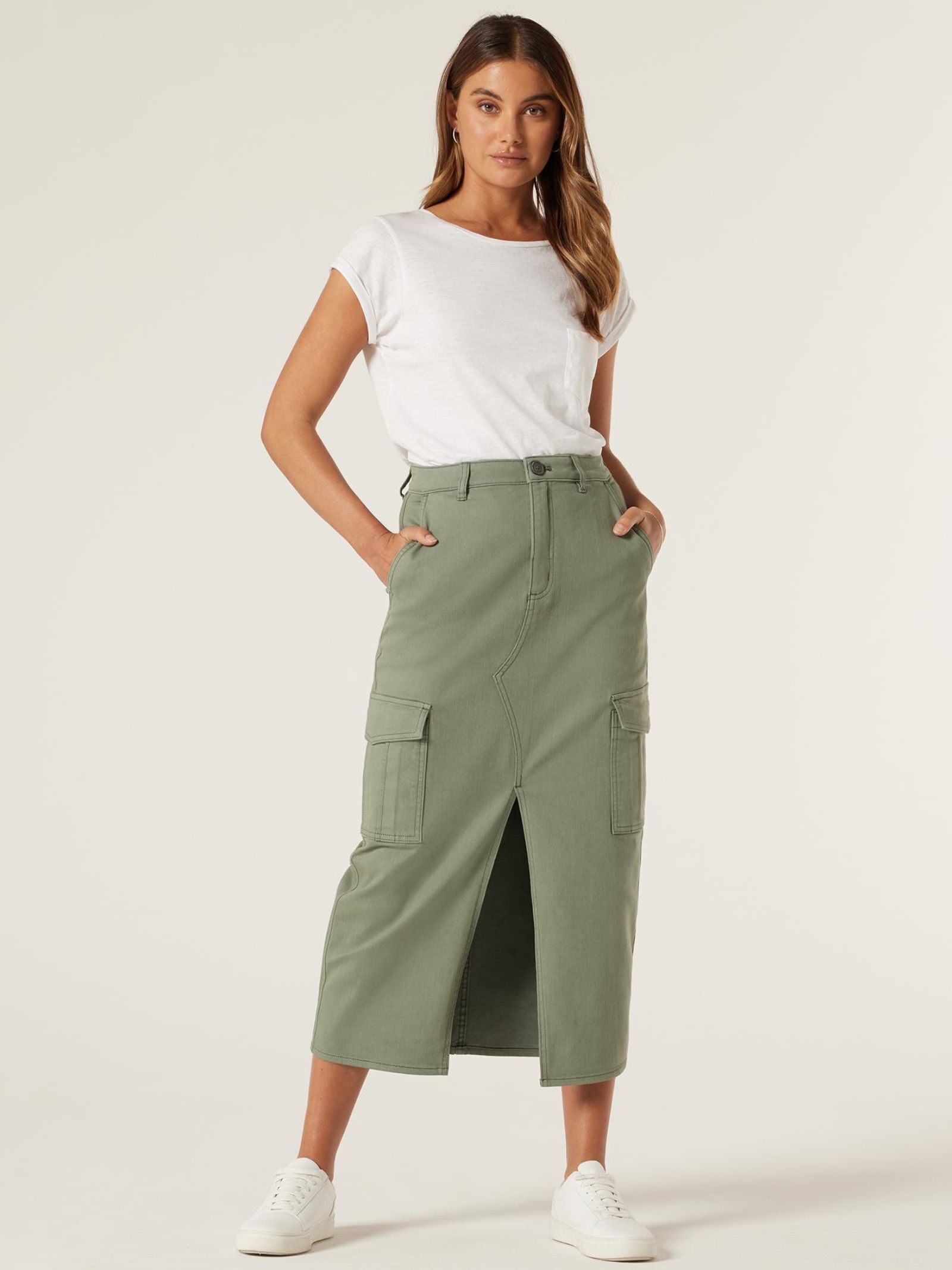 Cleo Cargo Skirt Jeanswest