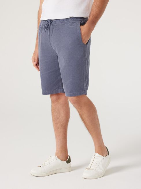 Jason Corduroy Short, Dusty Blue, hi-res