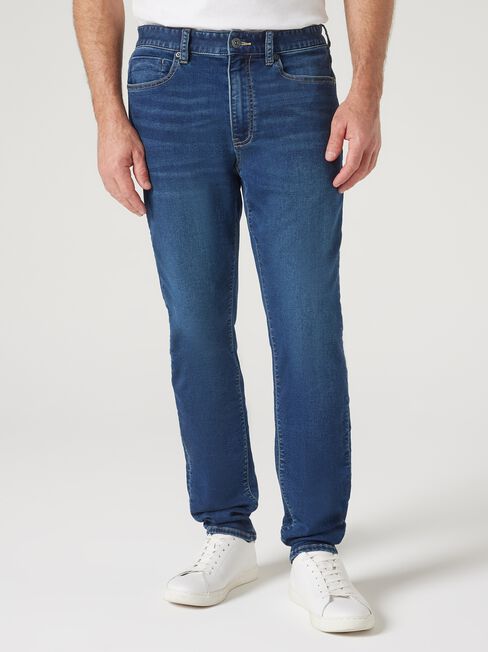 Slim Tapered Knit Jeans