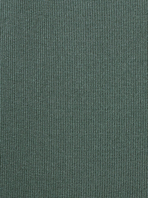 Mischa Drape Front Cardigan, Green, hi-res
