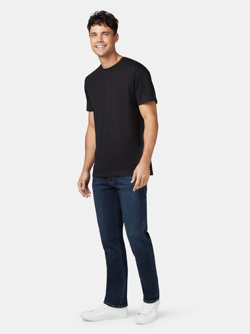 SS Basic Tee, Black, hi-res