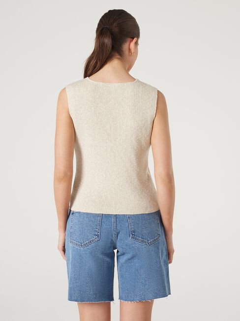 Penelope Button Thru Top, , hi-res