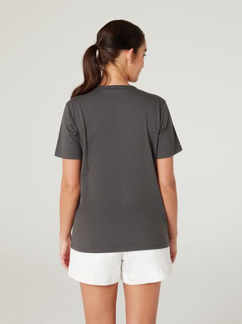 J-Luxe T-Shirt, Charcoal, hi-res