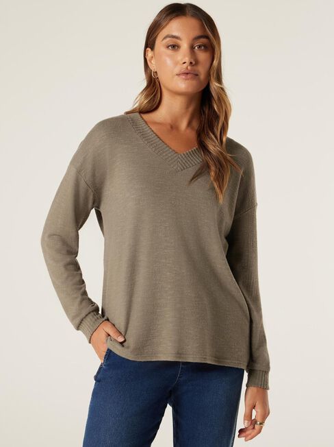 Viv Soft Touch V Neck Pullover