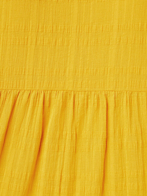 Julia Kaftan Dress, Yellow, hi-res